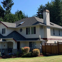 new roof on large home