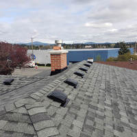 new grey roof with new 